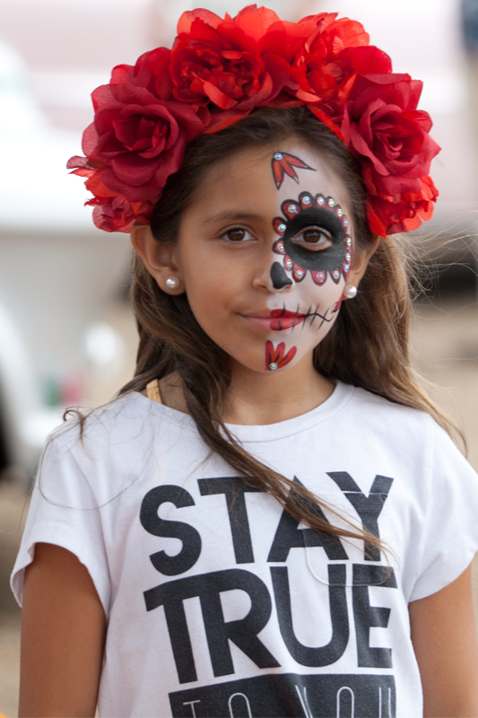 The Faces of Dia de los Muertos, Oceanside 2016