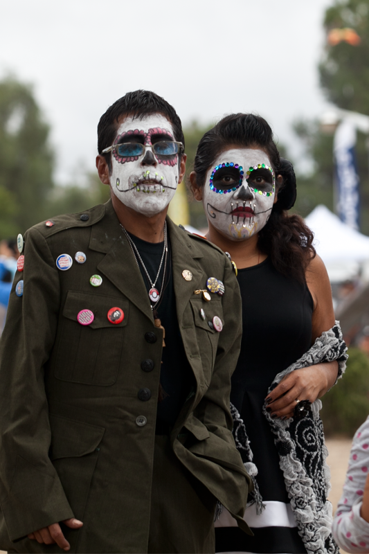 The Faces of Dia de los Muertos, Oceanside 2016