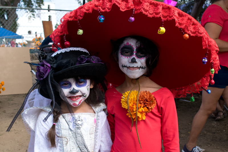 The Faces of Dia de los Muertos, Oceanside 2016