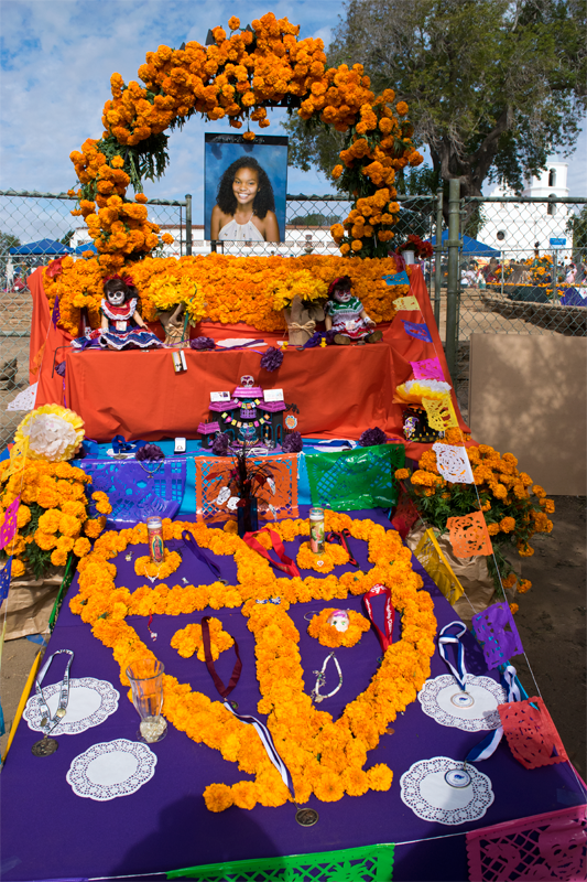 The Faces of Dia de los Muertos, Oceanside 2016