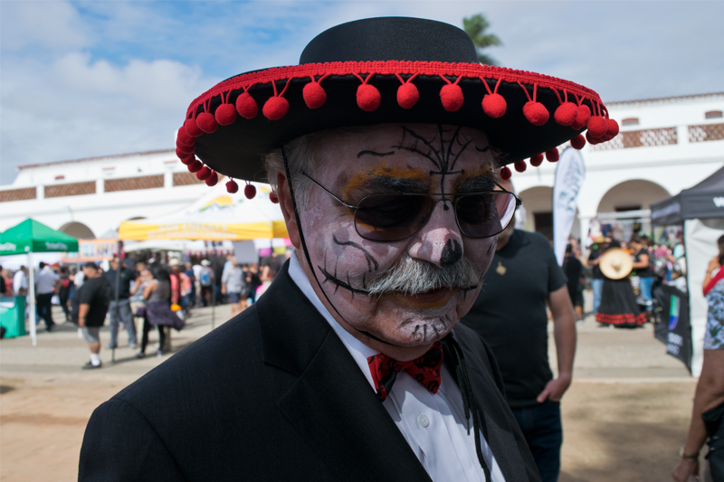 The Faces of Dia de los Muertos, Oceanside 2016
