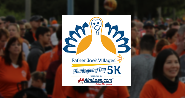 Father Joe’s Villages Announces 15th Annual Thanksgiving Day 5K