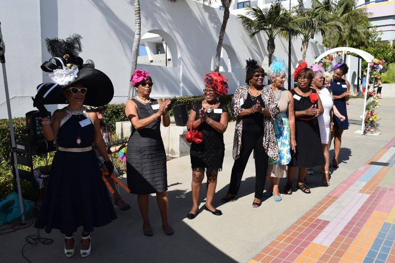 Snapshots from 'Afternoon Tea on the Plaza'