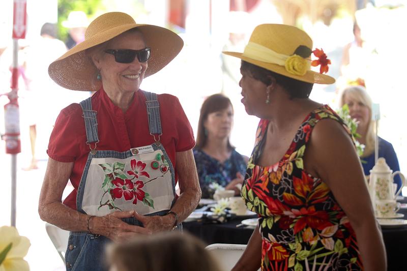 Snapshots from 'Afternoon Tea on the Plaza'