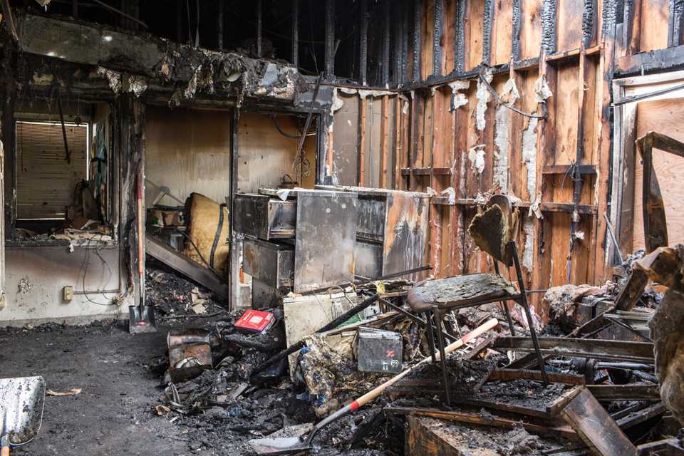 Investigation, cleanup underway after Encinitas middle school fire