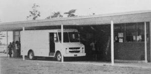 Oak Crest Middle School's original administration building — built in 1957 — is shown in this 1981 Oak Log yearbook picture (circa late 1970s). (Photo courtesy of Oak Crest Middle School)