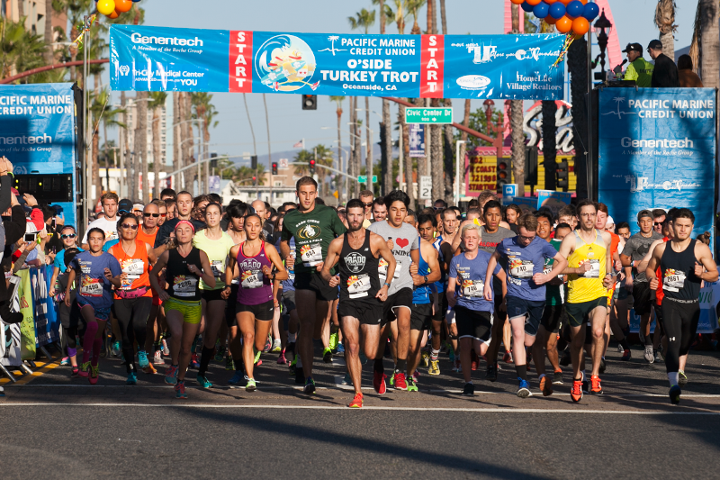 Snapshots from the Pacific Marine Credit Union, O'side Turkey Trot 2016