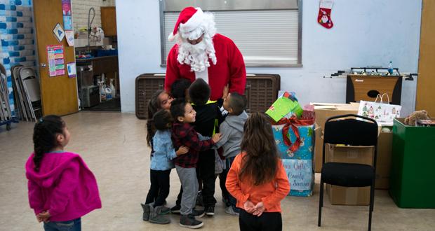Kids+at+Balderama+Community+Center+Get+an+Early+Visit+from+Santa