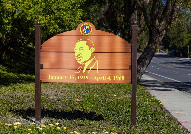 New Signs Unveiled for Martin Luther King Jr. Corridor