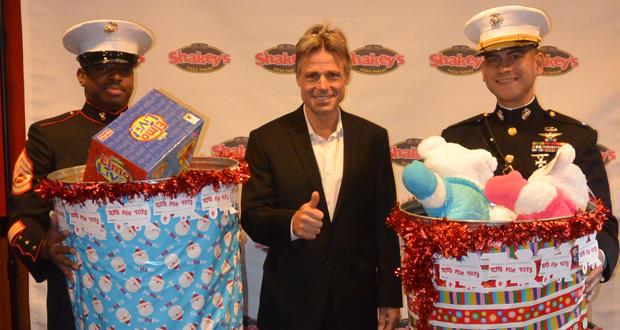 Shakey’s Pizza Raises Some Dough for Toys for Tots Program