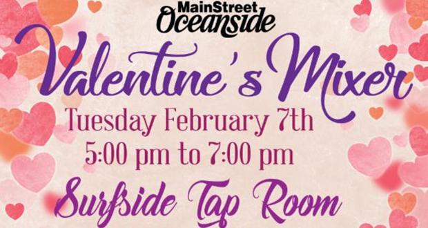 MainStreet Oceanside Valentine's Mixer February 7