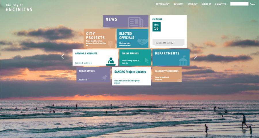 After nearly a year of development, the city of Encinitas rolled out a new website at the end of February. View the site at http://ci.encinitas.ca.us/. (North Coast Current photo)
