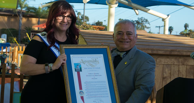  Julie Lowen, CEO of Children’s Paradise Preschool and Infant Center and State Assembly-member, Rocky Chavez