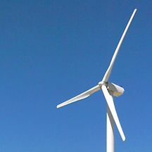 Wind power. (Photo by Andrew Purtell, FreeImages)