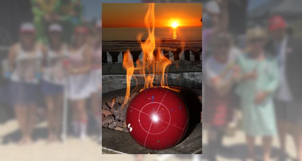 Artist Gerrit Greve Donates for Popular Beach Bocce Event
