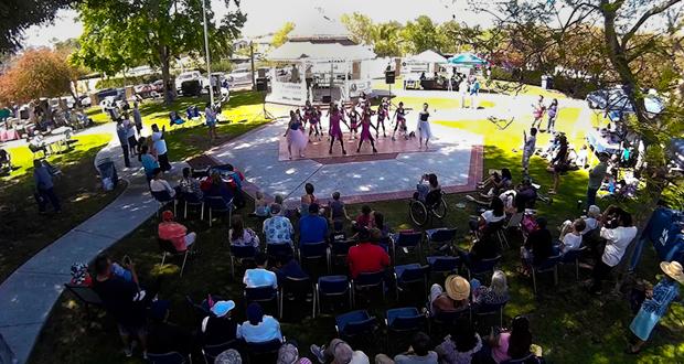 Today's Concert at Heritage Park to Honor USMC