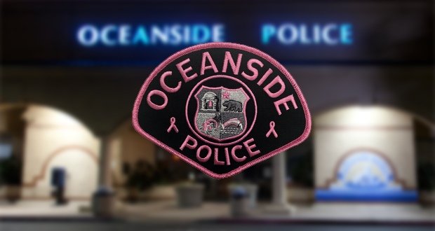 Oceanside Police Officers Participate In Breast Cancer Awareness Month