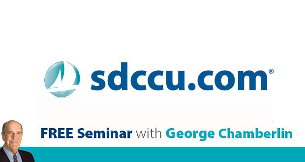 Free Seminar on Safe and Secure Investment Planning Strategies Courtesy of SDCCU