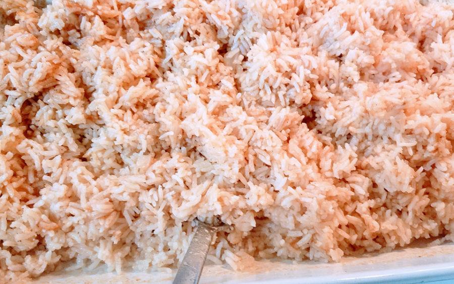 Homemade Mexican-style rice can recall fond memories of your favorite hometown Mexican restaurant. (Photo by Laura Woolfrey Macklem)