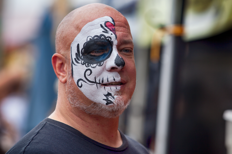 The Faces of Dia de los Muertos, Oceanside 2017
