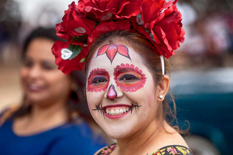 The Faces of Dia de los Muertos, Oceanside 2017