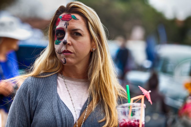 The Faces of Dia de los Muertos, Oceanside 2017