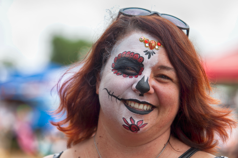 The Faces of Dia de los Muertos, Oceanside 2017