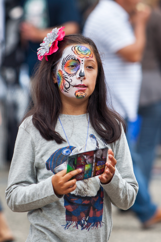The Faces of Dia de los Muertos, Oceanside 2017