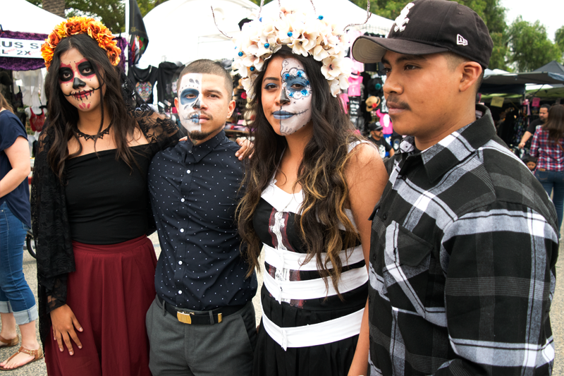 The Faces of Dia de los Muertos, Oceanside 2017