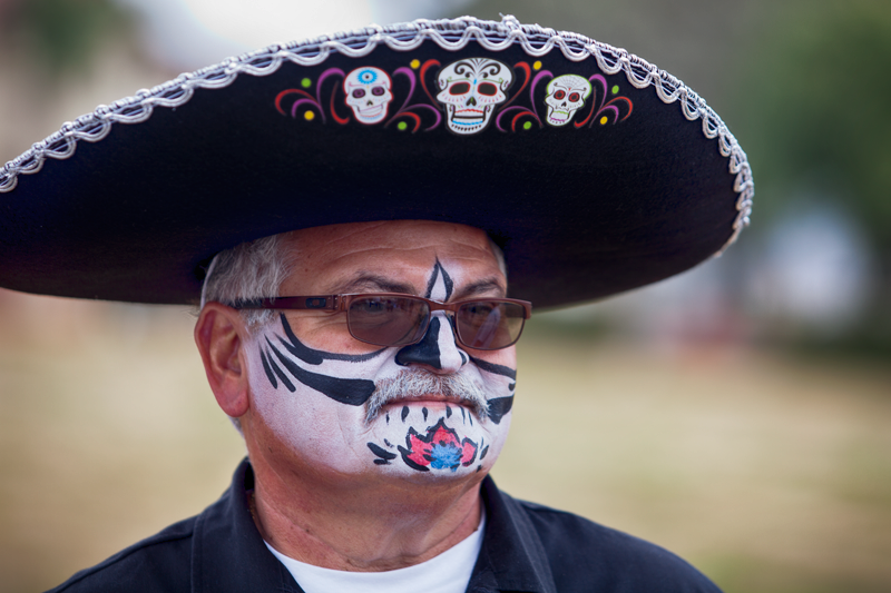 The Faces of Dia de los Muertos, Oceanside 2017
