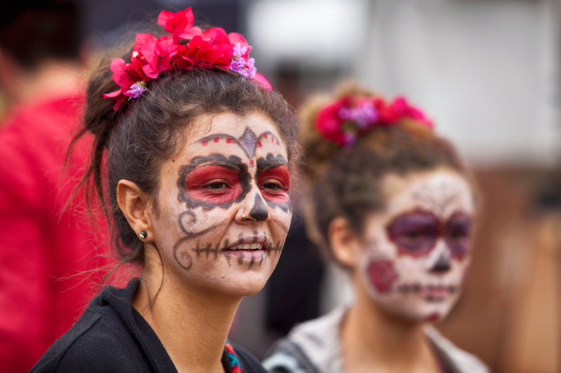 The Faces of Dia de los Muertos, Oceanside 2017