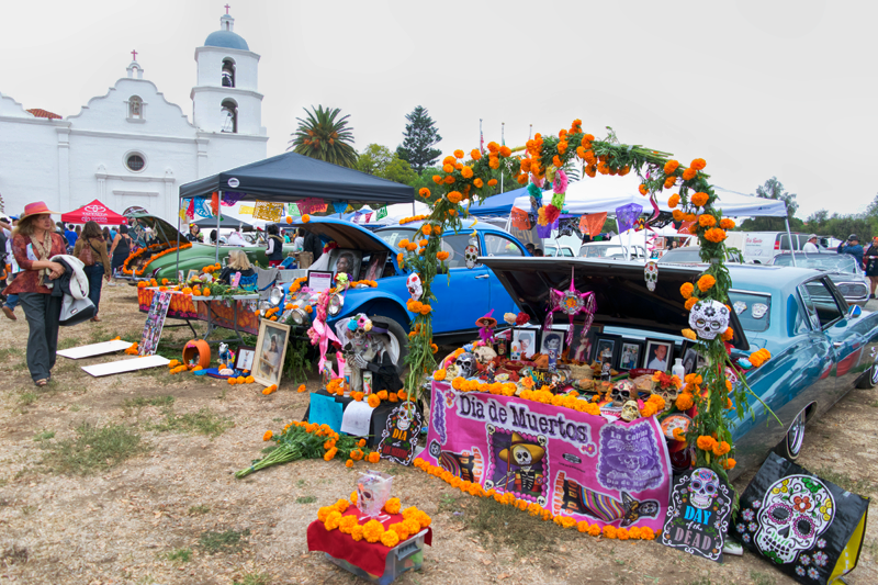 The Faces of Dia de los Muertos, Oceanside 2017