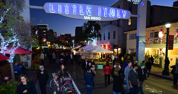 Little Italy Tree Lighting and Christmas Village - Dec. 2