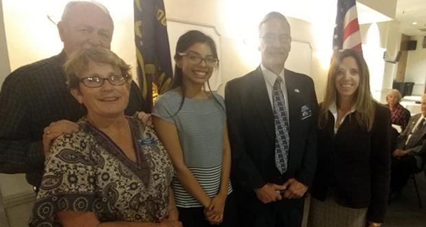 BGCO Board Member Roseanne Kiss, BGCO Board Chair Bob Botkin, California State Youth of the Year and BGCO member Julie Hernandez, and CEO Jodi Diamond with Phil Dumas (Exalted Ruler) from Elks Lodge. Photo Courtesy: BGCOceanside