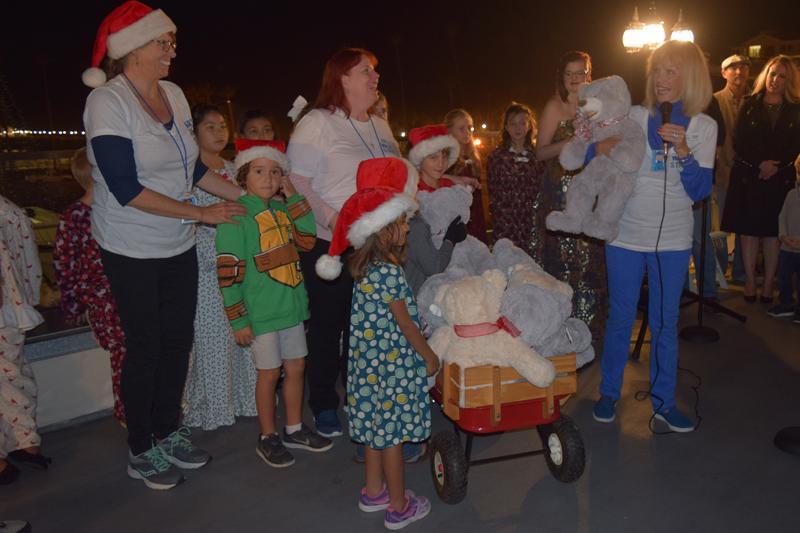 SpringHill Suites Tree Lighting for 'Toy for Tots'