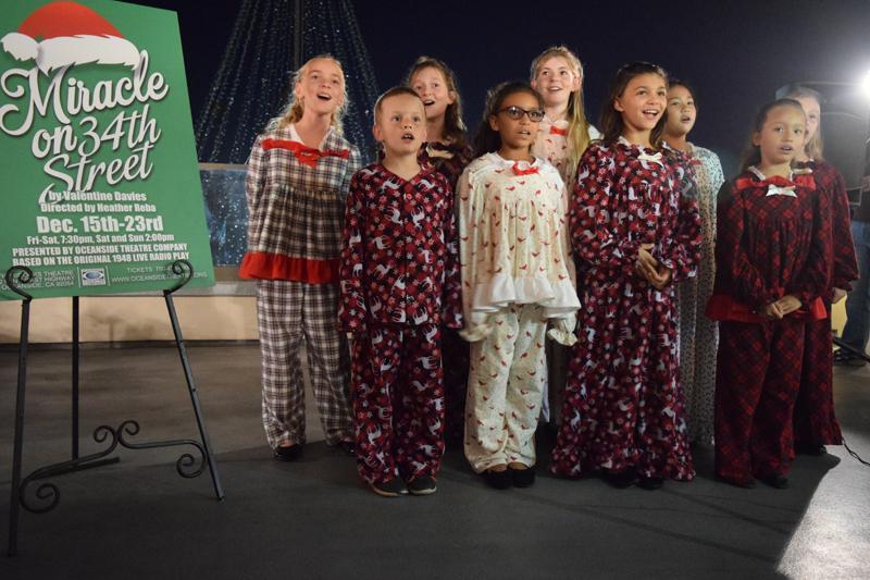 SpringHill Suites Tree Lighting for 'Toy for Tots'