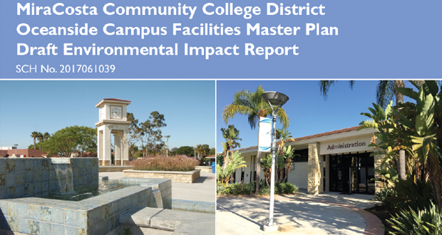 MiraCosta College Environmental Impact Report Public Review Period Now Open