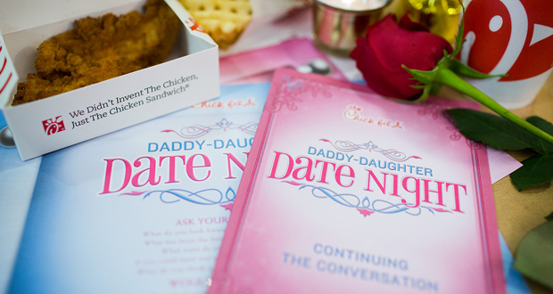 Chick-fil-A to host `Daddy-Daughter Date Night’ February 7, 2018