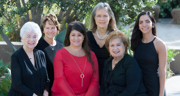 (L-R): Inge Feinswog, Marsha Berkson, Kira Finkenberg, Jill Spitzer, Lois Richmond and Jenny Daniel. (courtesy photo)