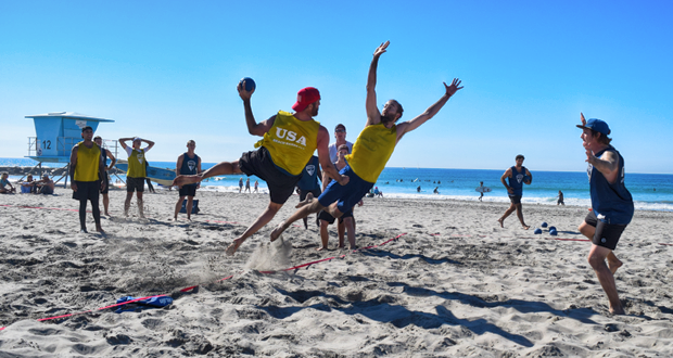 USA Men Defend Title in Oceanside at Beach Handball Championships, March 6-11