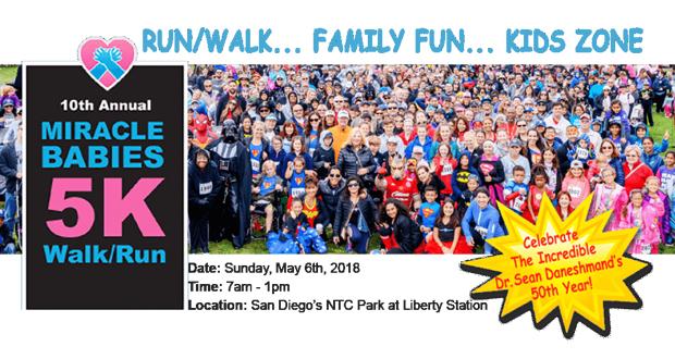10th Annual Miracle Babies 5K