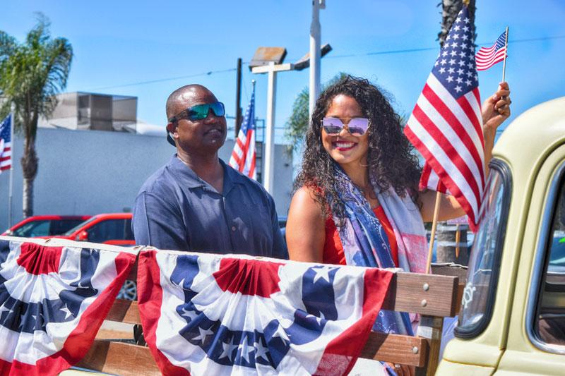 Snapshots from the 'Hometown Heroes' Oceanside Independence Parade