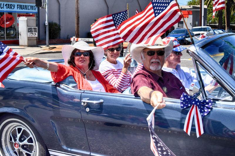 Snapshots from the 'Hometown Heroes' Oceanside Independence Parade