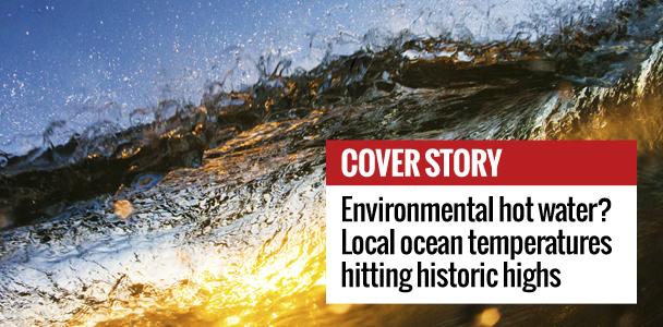 A wave crashes along the Encinitas coast. (Photo by Ian McDonnell, iStock Getty Images)