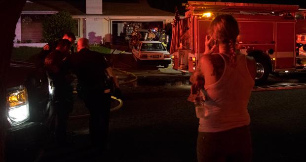Incident Involving Roommates Leads to Structure Fire in Oceanside