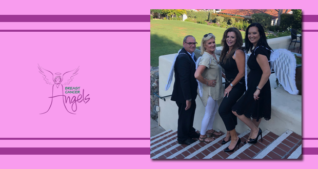 Inn at Rancho Santa Fe GM Jerome Strack, co-founders of “Holli” day…Anyday! Janet Lawless Christ and Holli Lienau, and Kathy Reese (courtesy photo)
