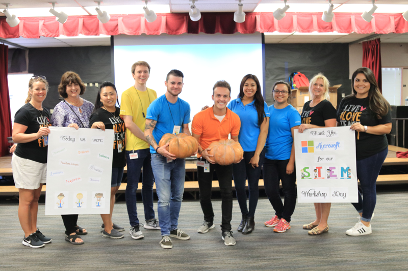 Hope Elementary School Receives Stem Assembly from Microsoft