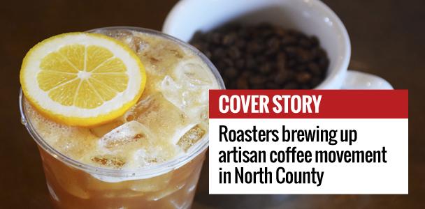 The African Palmer, a blend of lemonade and coffee, is a featured drink at Sleeping Tiger Coffees in Carlsbad, one of several North County roasters building an artisan movement in the region. (Photo by Lauren J. Mapp)