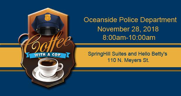 OPD Coffee with a Cop – November 28, 2018