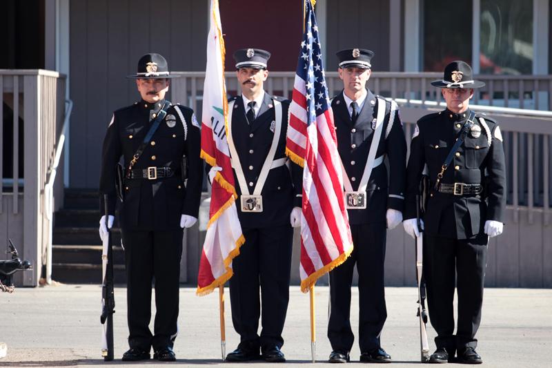 Snapshots from the OFD Old Glory Retirement Ceremony